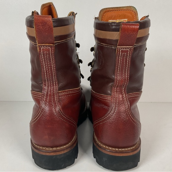 Vintage 1970s Herman Survivor’s Mountaineering Boots Men’s 9 Insulated Soft Toe - Picture 10 of 16